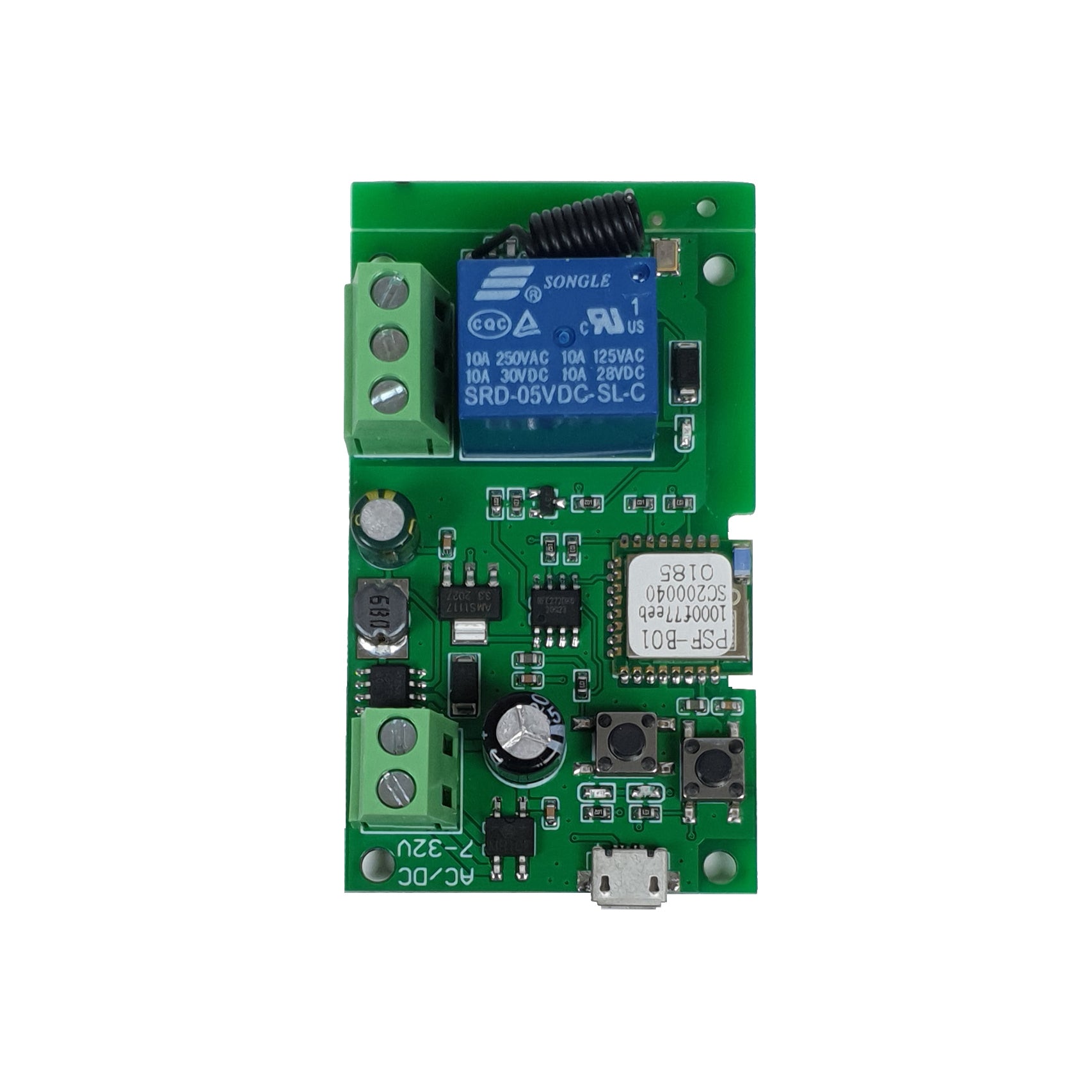 Wireless Wi-Fi Smart Switch (DC 5–32V)