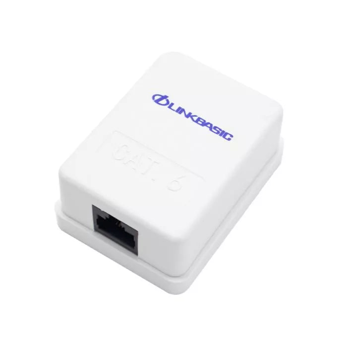 LINKBASIC Cat6 Single Surface Mount Box