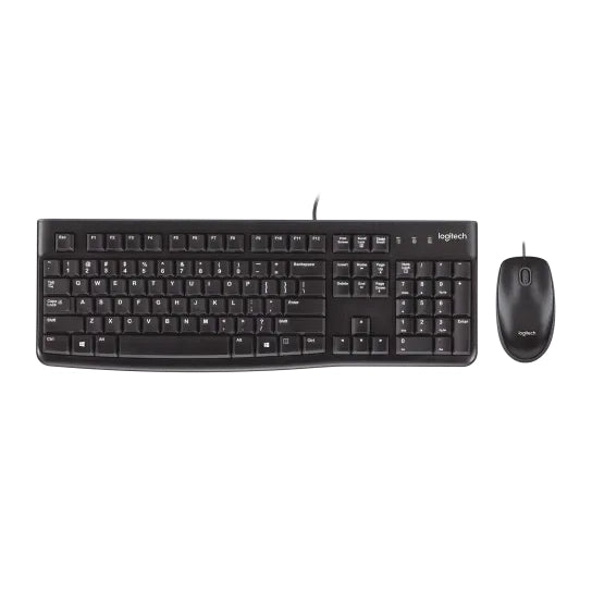 Logitech Corded Keyboard & Mouse MK120