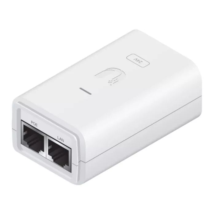 Ubiquiti Gigabit PoE Adapter 24V 12W with No Cable (White)