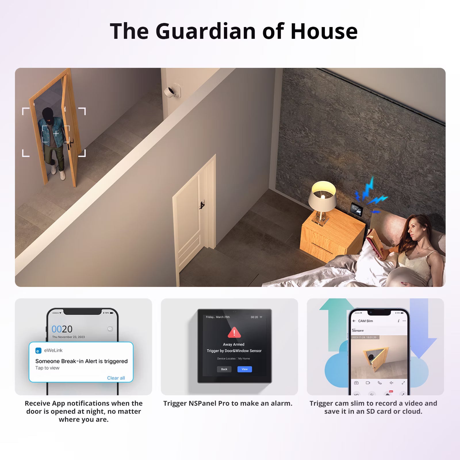SONOFF SNZB-04P Zigbee Door/Window Sensor (with battery, pack of 2)