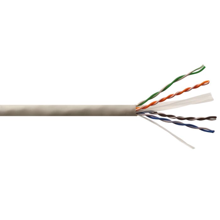 LINKBASIC Cat6 Solid Grey UTP Cable (100m)