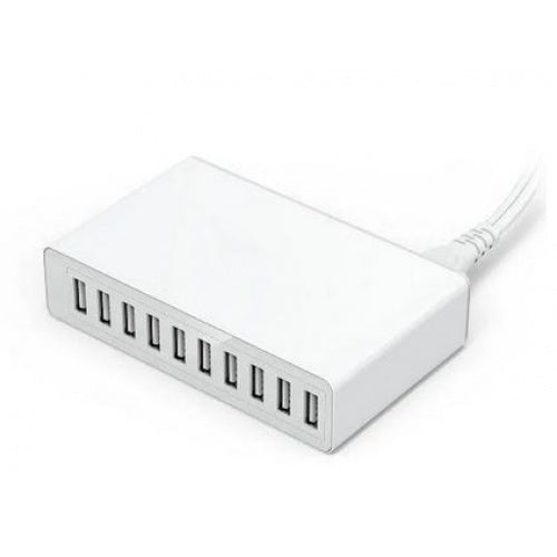 50W 10 Port USB Charger