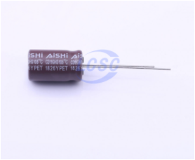 LCSC 10uF (5mm) 225mA 100kHz 6000hrs 105℃ 9(10mm) 400V (16mm) ±20% Radial Leaded Capacitor