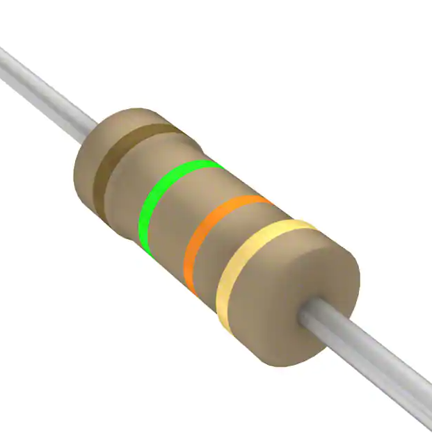 15 kOhms ±5% 0.25W, 1/4W Through Hole Resistor (Pack of 10)
