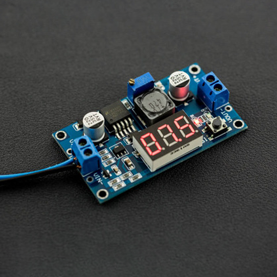 20W Adjustable DC-DC Buck Converter with Digital Display