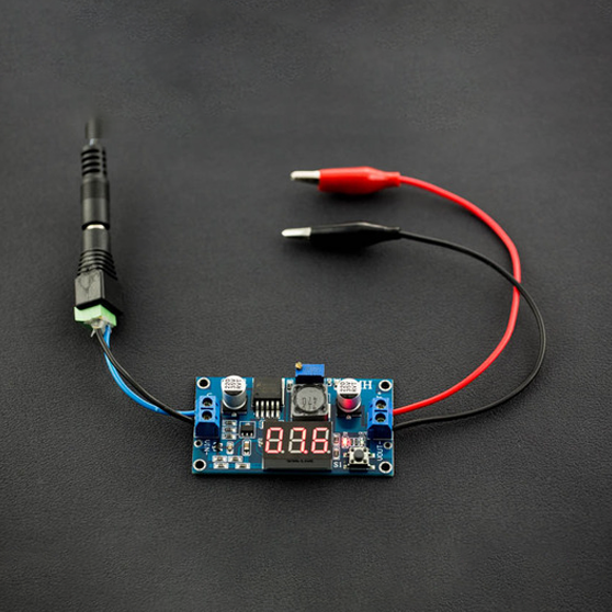 20W Adjustable DC-DC Buck Converter with Digital Display