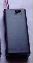 2xAA Battery Holder Box With Cover/on-off