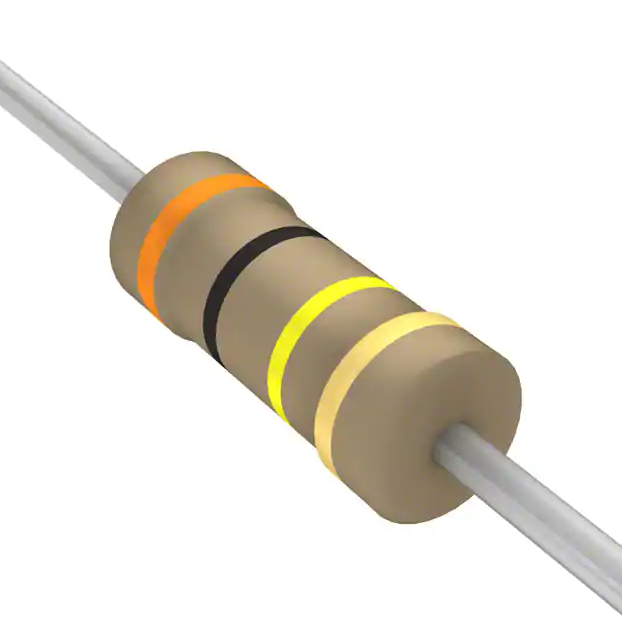 300 kOhms ±5% 0.25W, 1/4W Through Hole Resistor (Pack of 10)