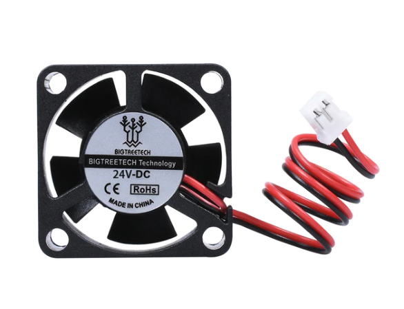 3010 Fan, 24 V, Wire Length 80mm, pressing XH 2.542p