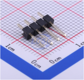 LCSC 3A Straight Square Pins (2.5mm) (6.1mm) -40℃~+105℃ 1 (3mm) 4 (2.54mm) Black Brass 1x4P Plugin,P=(2.54mm) Pin Headers ROHS