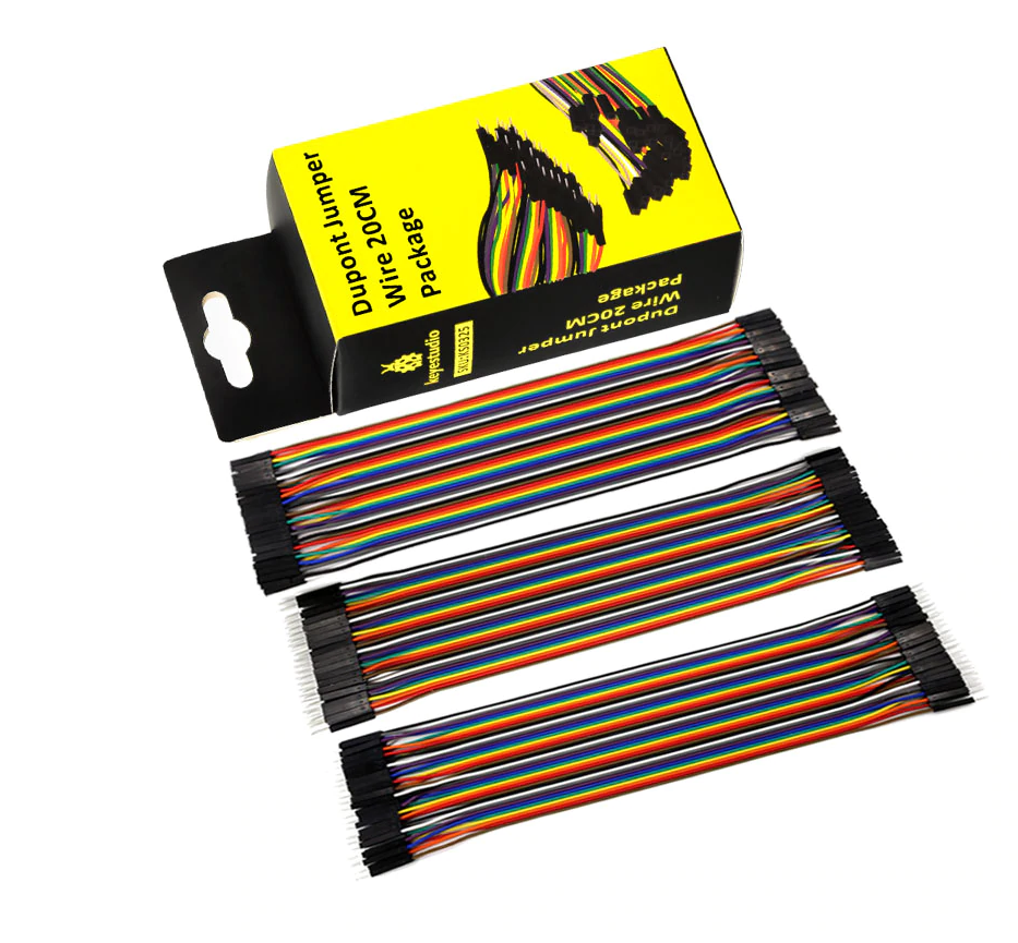 KEYESTUDIO Dupont Line Jumper Wire (20cm)M-F, M-M,  F-F