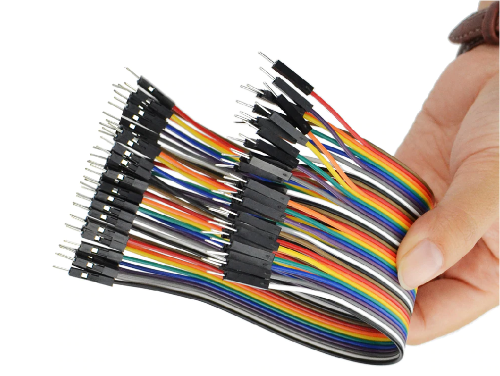 Dupont Line Jumper Wire 20cm M-F, M-M,  F-F