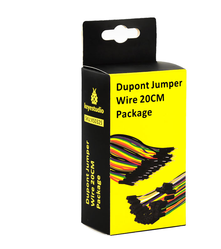Dupont Line Jumper Wire 20cm M-F, M-M,  F-F