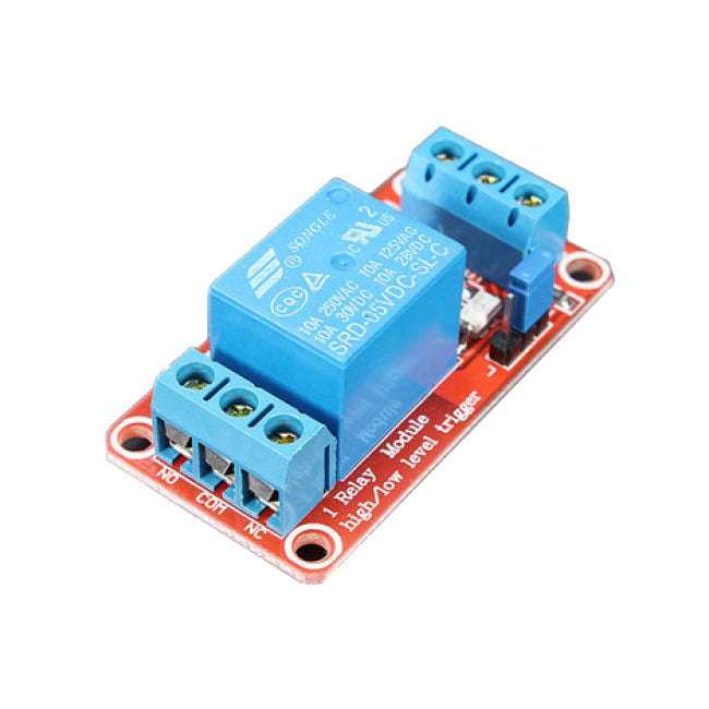 PISHOP 5V 1 Channel Level Trigger Optocoupler Relay Module