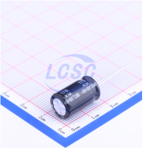LCSC 1000uF (5mm) ±20% 2000hrs 105℃ 25V Aluminum Electrolytic Capacitor
