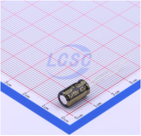 LCSC 470uF (6.3mm) ±20% 1000hrs 105℃ 6.3V Aluminum Electrolytic Capacitors