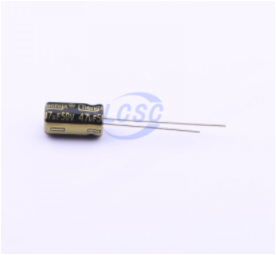 47uF 6.3mm 50V ±20% 2000hrs 105℃ Radial Leaded Aluminum Electrolytic Capacitors