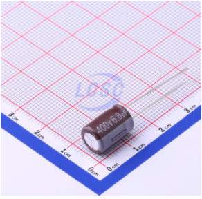 LCSC 6.8uF 6000hrs 105℃ 12mm 400V ±20% Aluminum Electrolytic Capacitor