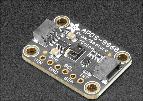 Adafruit APDS9960 Proximity, Light, RGB, and Gesture Sensor - STEMMA QT / Qwiic