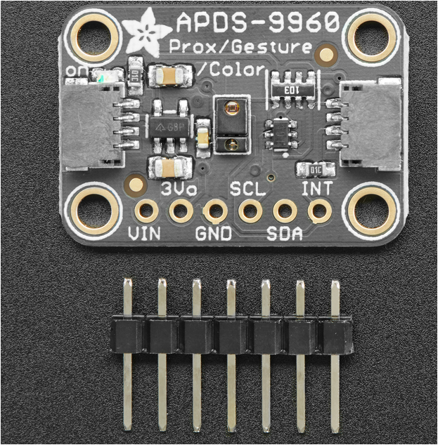 ADAFRUIT APDS9960 Proximity, Light, RGB, and Gesture Sensor - STEMMA QT / Qwiic