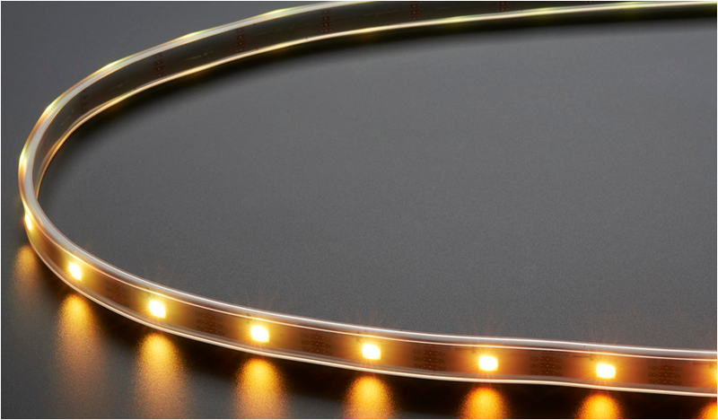 Adafruit DotStar Digital LED Strip - White LED - Per Meter - WHITE