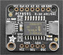 Adafruit PCF8591 Quad 8-bit ADC + 8-bit DAC - STEMMA QT / Qwiic