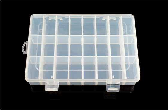 DFROBOT Adjustable Compartment Parts Box