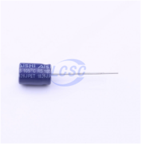 LCSC 330uF (8mm) 25V Radial Leaded Aluminum Electrolytic Capacitors