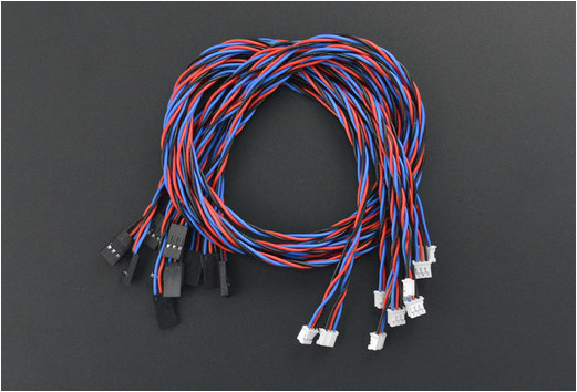 Analog Sensor Cable for Arduino - 50cm (10 Pack)