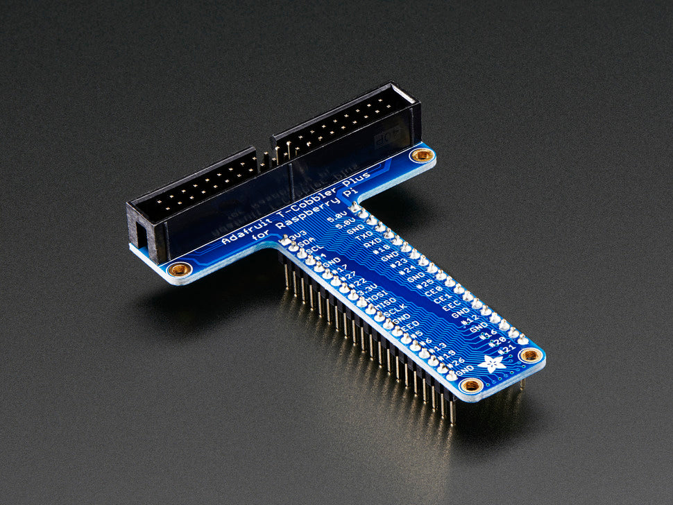 ADAFRUIT Assembled Pi T-Cobbler Plus - GPIO Breakout - Pi A+, B+, Pi 2/3/4, Zero