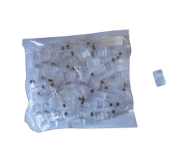 Acconet CAT6 RJ45 Connectors, Stranded/Solid Core, 50 Pack