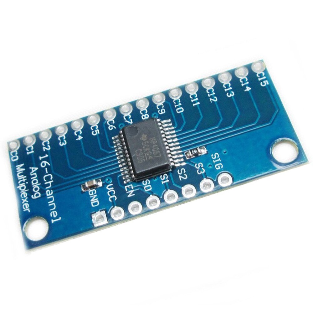 CD74HC4067 high speed CMOS 16 channel Analog/Digital multiplexer
