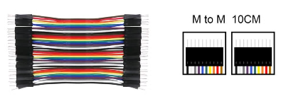 Dupont Male to Male 10 cm 40pcs Jumper Cable