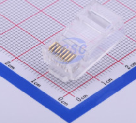 LCSC Ethernet Connectors/Modular Connectors (RJ45 RJ11) RoHS (Pack of 10) CAT6