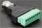 ADAFRUIT Ethernet RJ45 Male Plug Terminal Block