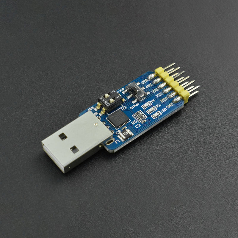 6-in-1 USB to Serial Converter