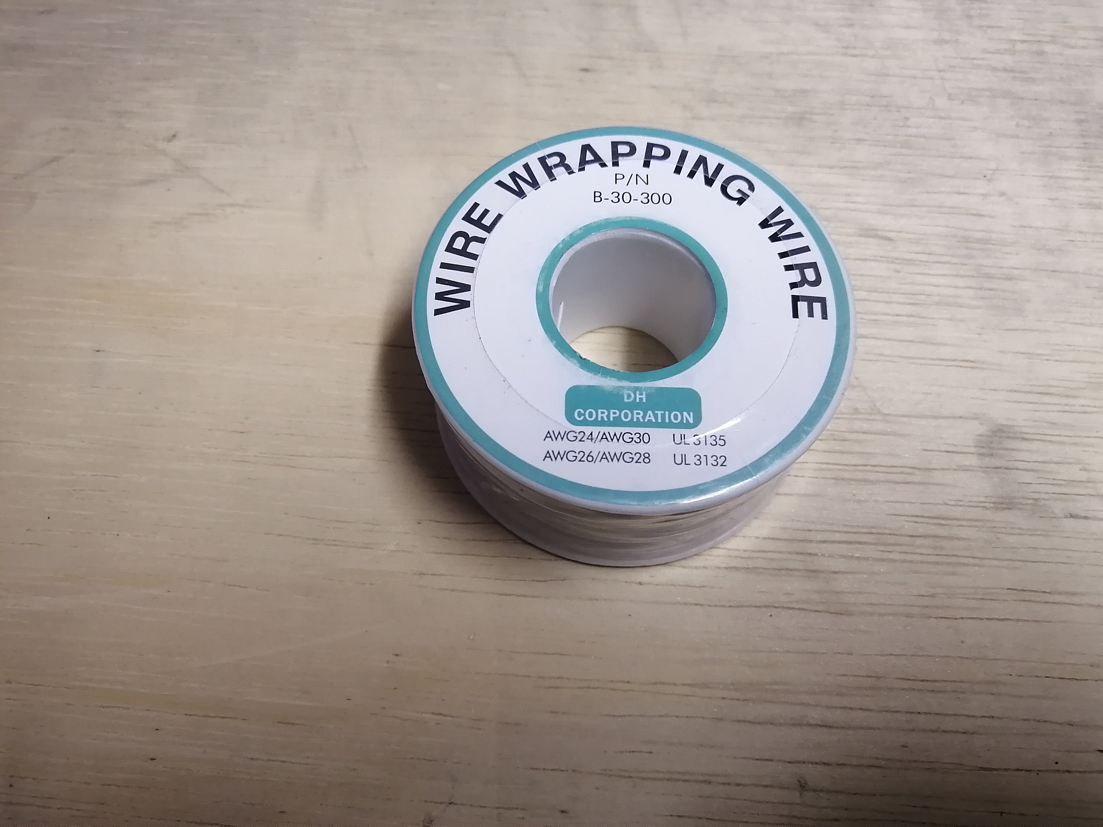 0.5mm Copper Wire 30AWG 230m White