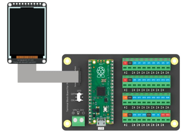 DFROBOT Terminal Block Board for Raspberry Pi Pico