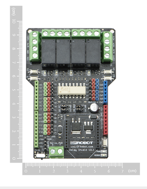 DFROBOT Gravity: 4 Channel Relay Shield for Arduino