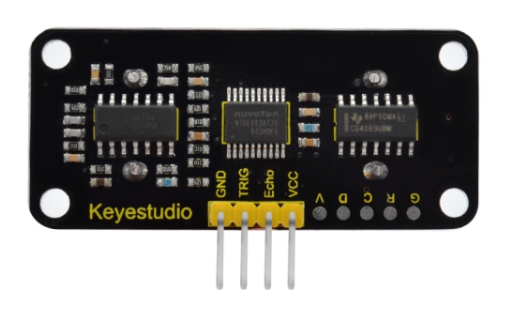 KEYESTUDIO SR01 Ultrasonic Sensor Module V2 (N76E003AT20)