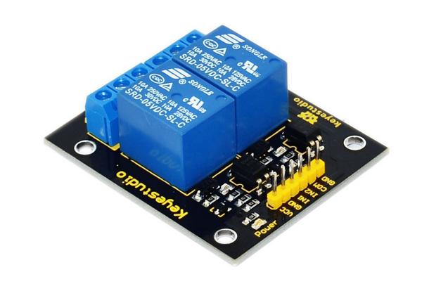 KEYESTUDIO 2-channel 5V Relay Module for Arduino ARM PIC AVR DSP Electronic