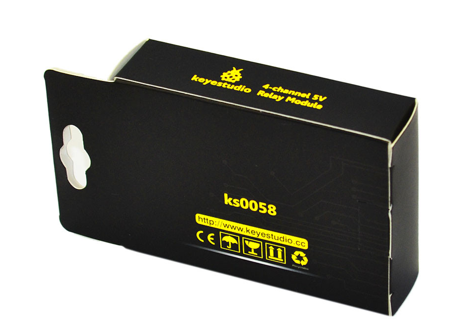 KEYESTUDIO 4-channel 5V Relay Module for Arduino