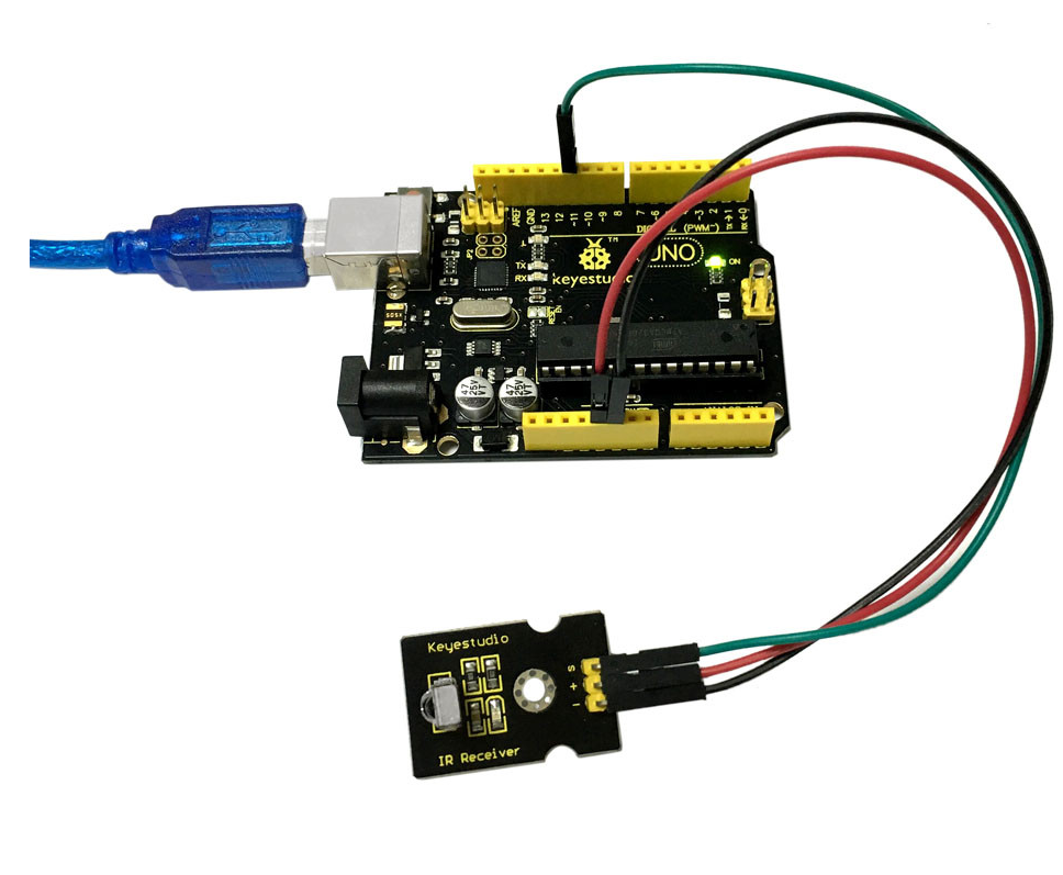 KEYESTUDIO Digital IR Receiver Module compatible with Arduino – EcoRobotics