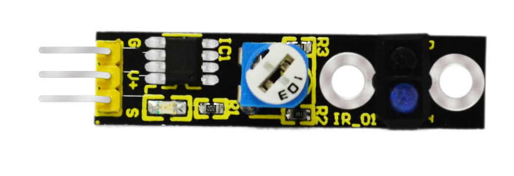 KEYESTUDIO Line Tracking Sensor Module white/black Line Detector ...