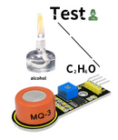 MQ-3 Alcohol Ethanol Sensor Detection Module for Arduino