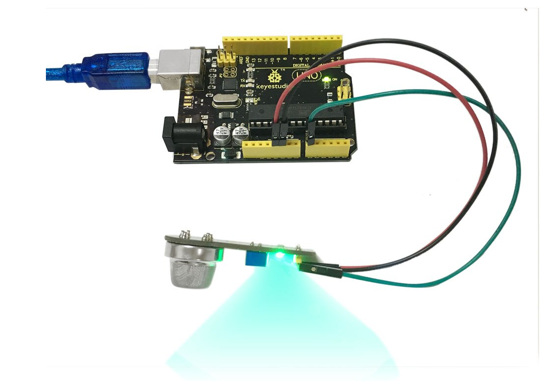 KEYESTUDIO MQ-6 propane butane liquefied petrol gas natural gas sensor module for arduino