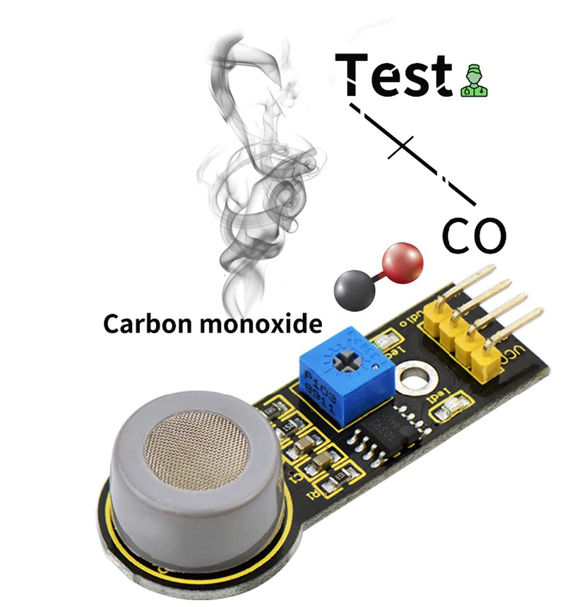 KEYESTUDIO MQ-7 Carbon Monoxide CO Gas Sensor Detection Module for arduino