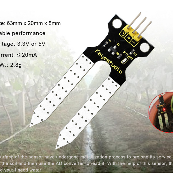 Soil Humidity Sensor Keyestudio