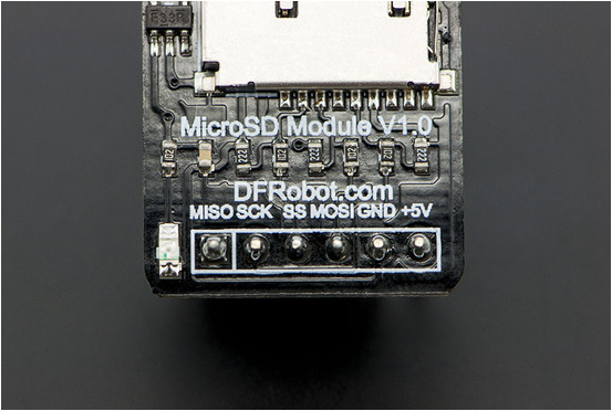DFROBOT MicroSD card module for Arduino – EcoRobotics